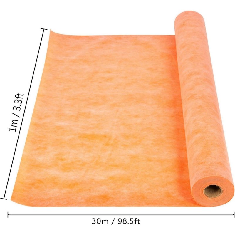 Waterproof Membrane for Shower 3.3 ft x 98.5 ft /
