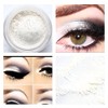 Pearl White Eyeshadow Shimmer Makeup loose Natural Mineral Mica Pearl