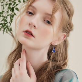 Wave Earrings Sterling Silver Ocean Earrings Wave Dangle Drop Beach Jewelry Ocean Gifts for Women