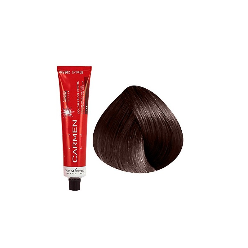 Tube Carmen 60 ml .5.15 Châtain Clair Cendré Acajou