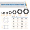 Topnorm24 - Hexagonal Nuts Stainless Steel M4 - (Pack of
