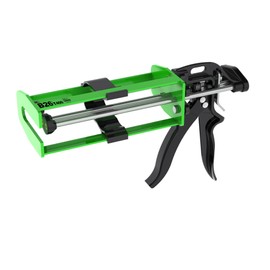 Albion Engineering Company B26T400 400 Series B-Line Manual Multi-Component Cartridge Epoxy Adhesive Gun, 1:1 Ratio (200 x 200 ml) & 2:1 Ratio (200 x 100 ml), Black/Green