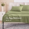 USXIBEI King Size 4 Piece Bed Sheet Set - Ultra