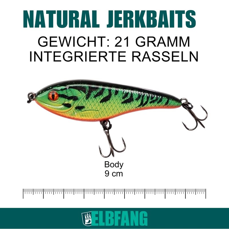ELBFANG Jerkbait Set – Jerkbait Pike – Jerk Wobbler –