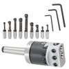GXYWADY 2 Inch Boring Head and MT2 Bar Tool Set