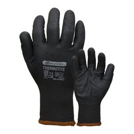 Blackrock Thermotite Thermal Insulated 3/4 Waterproof Safety Work Gloves, Nitrile Coating Heavy Duty Wet/Oil Grip, Mens Womens, For Construction, Highway, Gardening, Agriculture - Medium