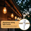 4pcs Swag Hooks for Ceiling Lights, White Pendant Light Hanging
