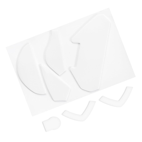 PATIKIL Rounded Curved Edges Mouse Feet Skates Pads 0.8mm for
