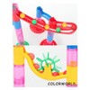 Marble Run Building Blocks DIY Three Dimensional Race Track Marble