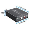 Analog to Digital Audio Converter RCA to Optical with 3.5mm