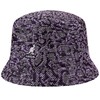 Kangol Unisex Vogelseye Maze Bin Beret Hat, Digital Lavender/Dk Berry