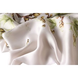 prinfantasy Scarf Head Scarves Neckerchief Women's Silk Feel Scarves Women Elegant Silk Scarf Silk Scarf Bandana Handkerchief, M180040