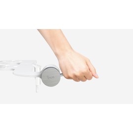 INUS Dual Nozzle Bidet Attachment for Existing Toilets Seat,Slim Non-Electric Bidet Toilet Seat Attachment with Easy-to-Hold Design Control-Stainless Steel