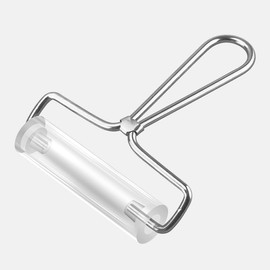 Acrylic Clay Roller Transparent Clay Stamping Roller 4 Inches Clay Rolling Pin Durable Polymer Clay Stamping Tool Roller for Anti Skid Tape Construction (Style1)