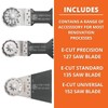 Fein StarLock Plus E-Cut Combo Oscillating Saw Blades - for