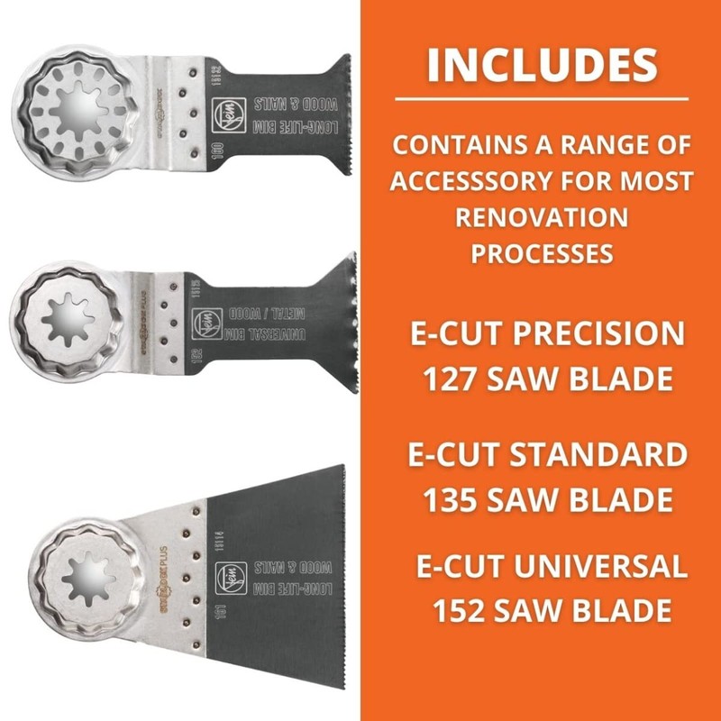 Fein StarLock Plus E-Cut Combo Oscillating Saw Blades - for