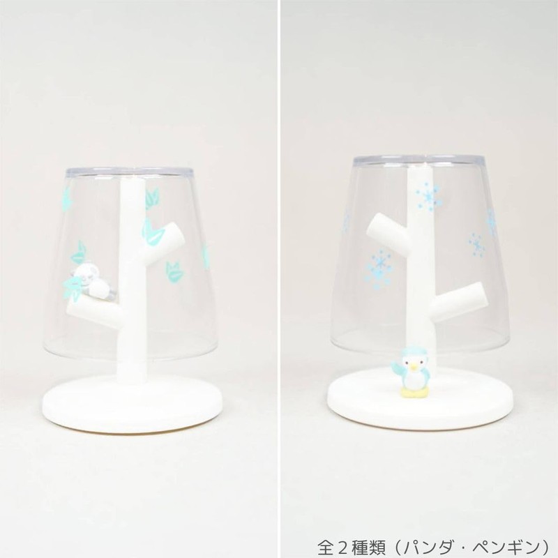 Hassey Top-in Mini Gargle Cup & Stand Panda EX-3468