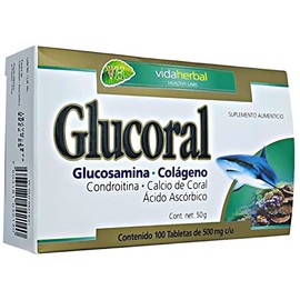 MI NATURISTA Glucoral glucosamina y colágeno 100 tabletas