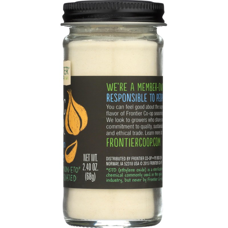 Frontier Garlic Powder, 2.4-Ounce Bottle