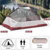 BISINNA Backpacking 2 Person Tent Lightweight 3 Season Camping Tent