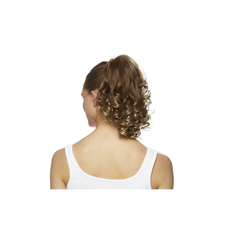 Love Hair Extensions Curly Drawstring Synthetic Hair Ponytail Colour 18/22