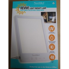 Nuvo Med Revive Light Therapy Lamp With Timer And Adjustable Brightness Sunlight SPA