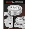 31170RMX003 Drive Belt Tensioner Pulley Assembly Fit For Honda Civic