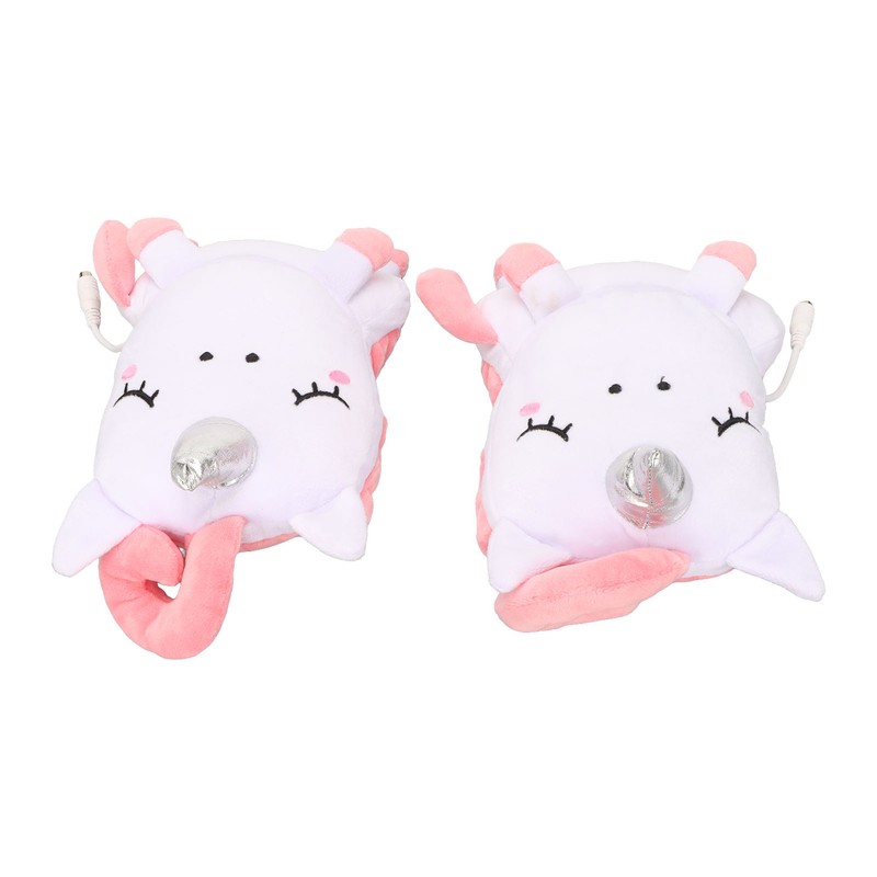 USB Hand Gloves Electric Cute Animal Shape Fingerless Cartoon USB