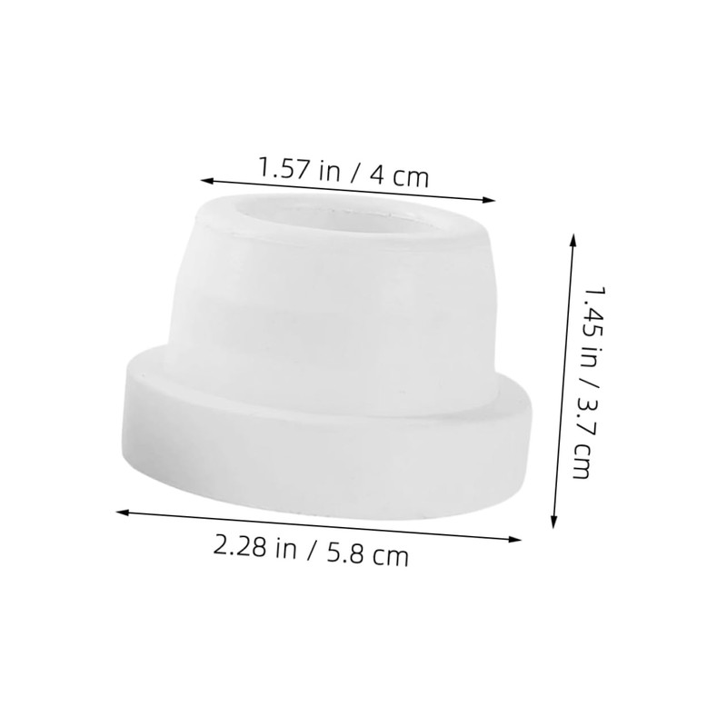 CIYODO 4pcs Pool Ladder Bumper Rubber Stoppers for Above Ground
