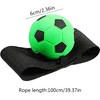 Risprsulen 2Pcs Green Wrist Return Ball - Adjustable Bounce Back