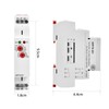 LNKWEL GRT8-B1 Delay Off Time Relay 0.1s-10day Delay 16A AC/DC