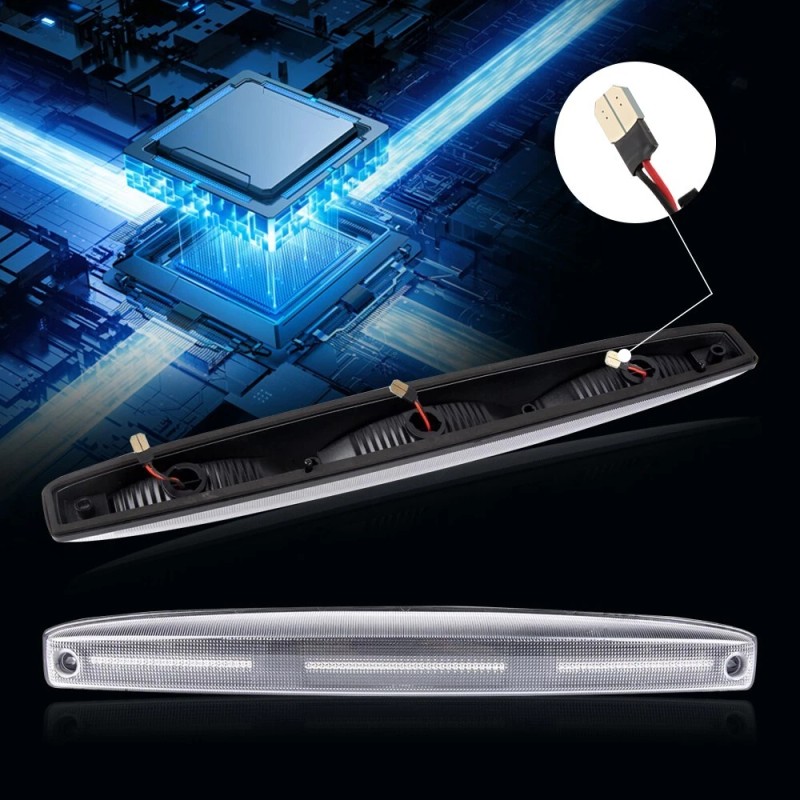 d-lumina LED Clear Center Tailgate Brake Light for 2003-2006 Dodge