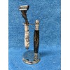 Penn State Industries PKRASTFCH Deluxe Shaving Razor Stand Kit, Woodturning