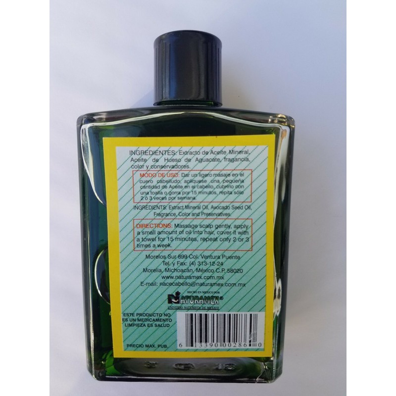 Naturamex Avocado Seed Oil Extract To Grow Hair Naturamex 3.8