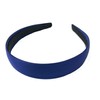 All Accessories® 2.5cm (1") Wide Navy Blue Satin Covered Alice