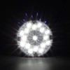 Partsam 2Pcs 7" Round White LED Backup Lights 17 LED