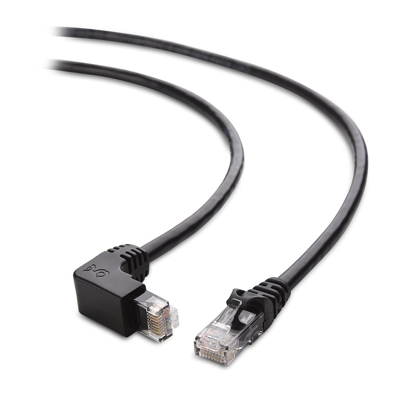 Cable Matters Cable Ethernet en ángulo Recto Cat 6, Cat6