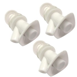 Mountain Water Cooler Spigot for Rubbermaid Gott Cooler Valve,Push-Button Style,3 Pieces