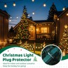 25 Sets Plug Protectors Covers and Weatherproof Gaskets, Outdoor Waterproof