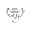 Birkmann, Cookie Cutter Reindeer Head 8 cm Stainless Steel with