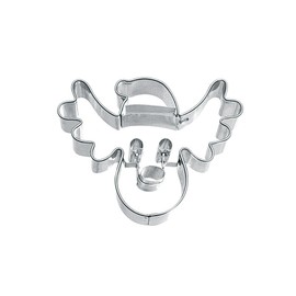 Birkmann, Cookie Cutter Reindeer Head 8 cm Stainless Steel with Inner Embossing High Quality