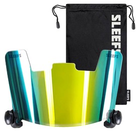 SLEEFS Football Facemask Visor - Dragonfly Color Tinted Eye-Shield for Football Helmet