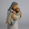 ShineOnAngel Jesus Healing Girl Figurine - Hand Painted Jesus Statue