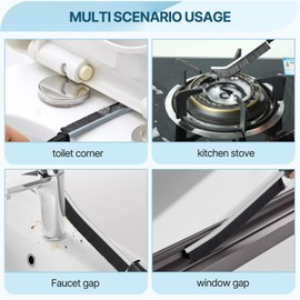 Crevice Cleaning Brush, Bathroom Tile Groove Gap Cleaning Brush,Premium Crevice Cleaning Tool Aluminum Support with 15° Angle Magic Brush, Thin Cleaning Brush for Home Kitchen