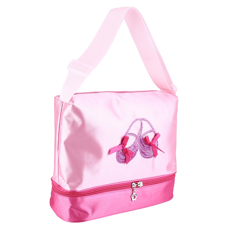 Girls Ballet Handbag Child Ballerina Kids Ballet Sequined Dance Shoulder