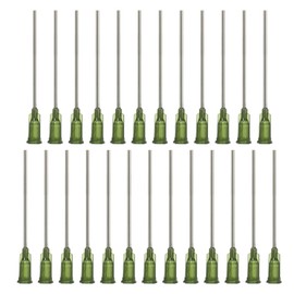 PATIKIL Blunt Tip Dispensing Needles 2 Inch, 25 Pcs 14G Industrial Liquid Dispenser Needle with Lure Lock for Refilling Liquid Inks Adhesive Glue