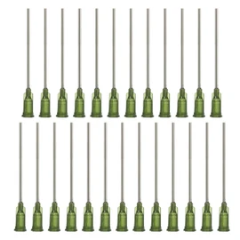 PATIKIL Blunt Tip Dispensing Needles 2 Inch, 25 Pcs 14G Industrial Liquid Dispenser Needle with Lure Lock for Refilling Liquid Inks Adhesive Glue