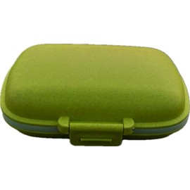 Generic Travel Pill Organizer Case (Green)