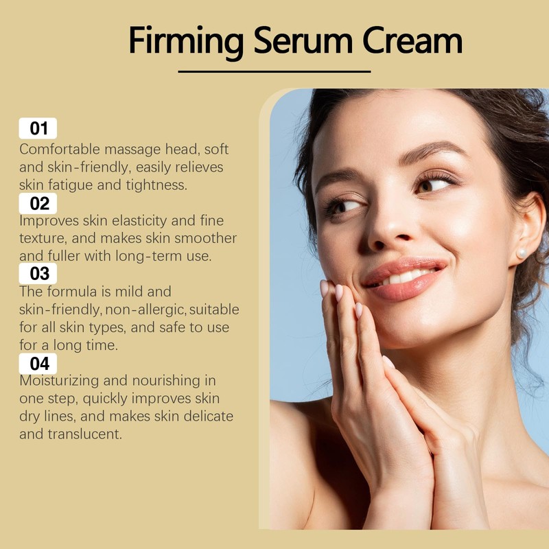 iSZEYU Electric Massage Eye Cream, Polypeptide Dark Circle Treatment, Firming