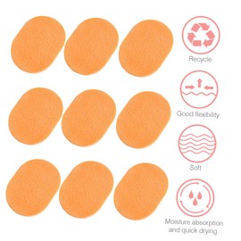 FRCOLOR 30Pcs Seaweed Facial Sponge Puff Set Exfoliating Cleaning Tool for Sensitive Skin for Makeup Removal and Daily Cleansing Random Color